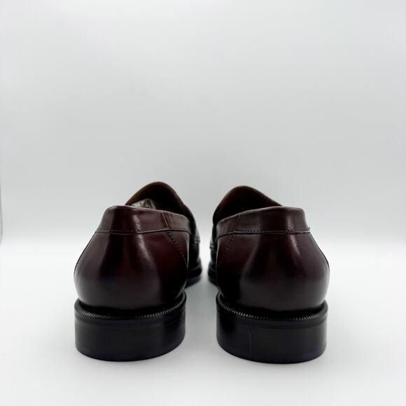 Bruno Magli Mens Nathan Penny Loafers US 11 EU 44 Brown Leather NIB - Picture 12 of 14